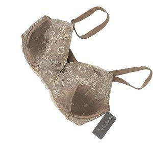 Parisa Palermo Padded Plunge Push-Up Bra 34DD